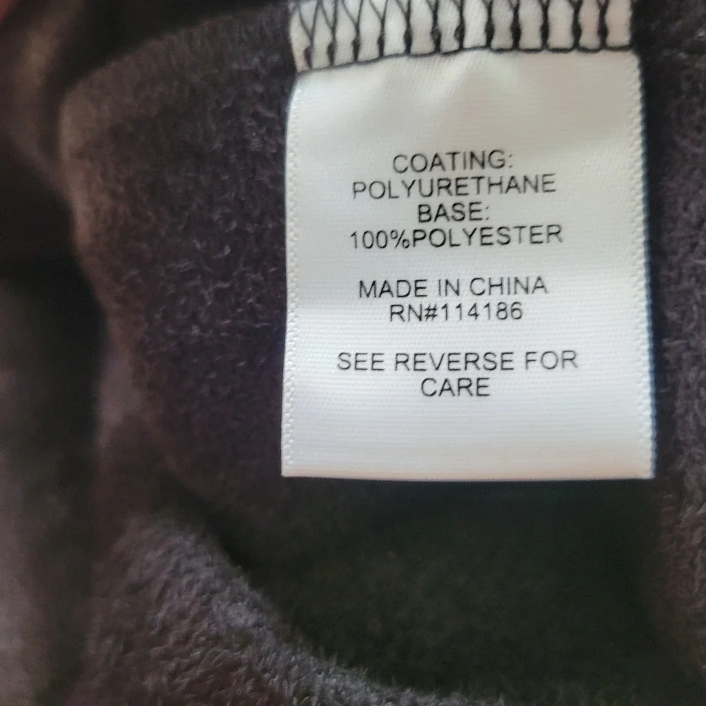 Juicy by Juicy Couture Large Faux Leather‎ Shacket Black Button Front Jacket